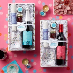 Birthday Sparkling Wine & Savory Snack Collection -Hickory Farms Elegant Shop 006434 006435 3 3