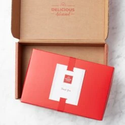 Hearty Bites & Chardonnay Gift Set -Hickory Farms Elegant Shop 11 core thank you tag mailer alt 7