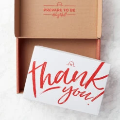 Thank You Give Back Gift Box -Hickory Farms Elegant Shop 14 thank you mailer alt 1