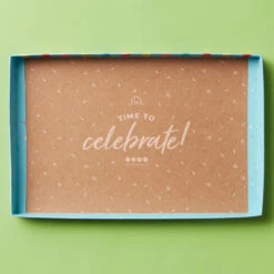 Birthday Charcuterie & Sweets Gift Box -Hickory Farms Elegant Shop 18 birthday lid inside 1