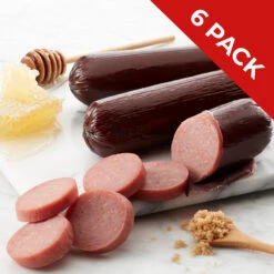 Sweet & Smoky Turkey Summer Sausage 6-Pack