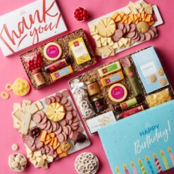 Birthday Charcuterie & Sweets Gift Box -Hickory Farms Elegant Shop alloccasions comp 1