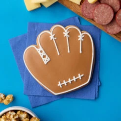 Home Run Gift Basket -Hickory Farms Elegant Shop baseball glove sugar cookie 003681 alt 2