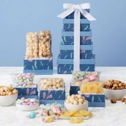 Blooming Sweets Gift Tower