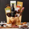 California VIP Wine Gift Basket -Hickory Farms Elegant Shop california vip wine gift basket 000821 dk 1