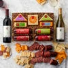 Cheese & Sausage Lover's Wine Gift Set -Hickory Farms Elegant Shop cheese and sausage lovers wine gift set 000822 1 1
