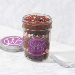 Birthday Cupcake 2-Pack -Hickory Farms Elegant Shop chocolate sprinkle cupcake 003599 marble 1