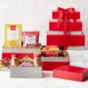Classic Meat & Cheese Gift Tower -Hickory Farms Elegant Shop classic meat and cheese gift tower 000996 1