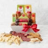 Congratulations Signature Flavors Gift Basket -Hickory Farms Elegant Shop congratulations signature bites gift basket 006551 1