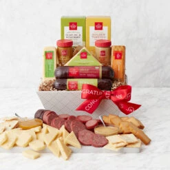 Congratulations Signature Flavors Gift Basket