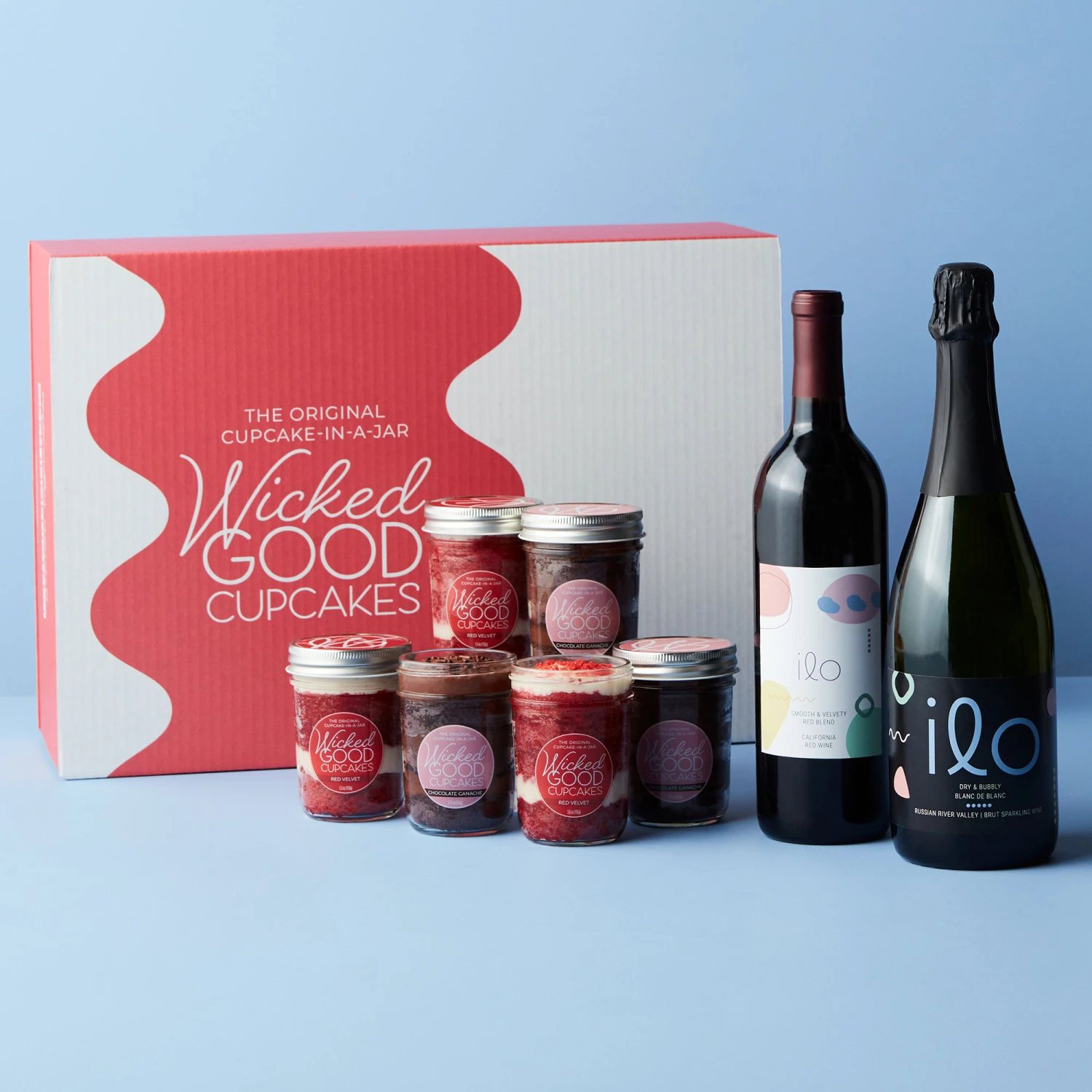 Cupcake 6-Pack & Red Blend + Blanc De Blanc 5 Cupcake 6-Pack & Red Blend + Blanc De Blanc - Image 3
