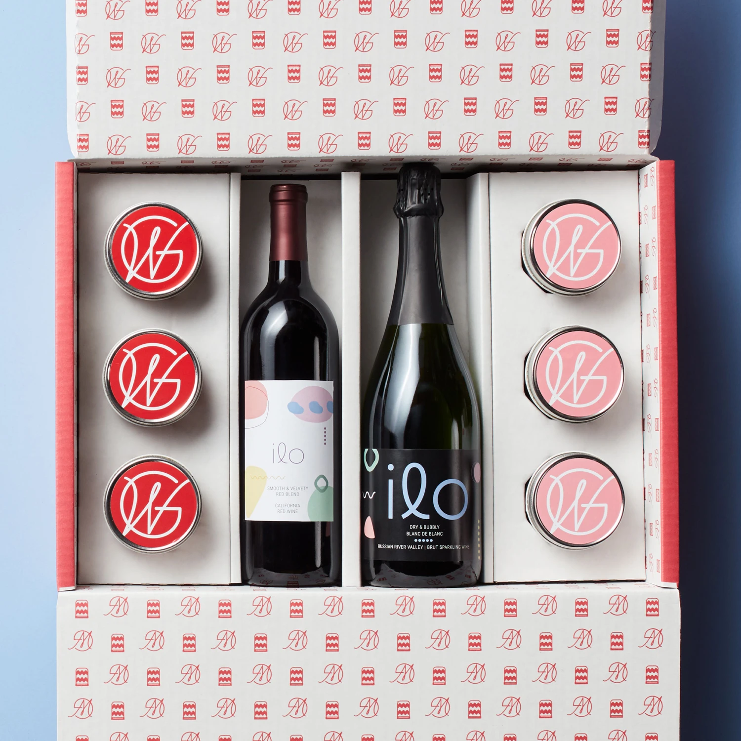Cupcake 6-Pack & Red Blend + Blanc De Blanc 4 Cupcake 6-Pack & Red Blend + Blanc De Blanc - Image 2