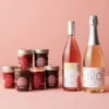 Cupcake 6-Pack & Rosé + Moscato -Hickory Farms Elegant Shop cupcake 6 pack wine gift set 003630 1 2