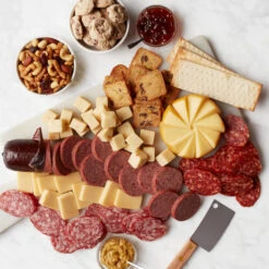 Deluxe Charcuterie Gift Basket 6 Deluxe Charcuterie Gift Basket -Hickory Farms Elegant Shop deluxe charcuterie gift basket 006447 2 1