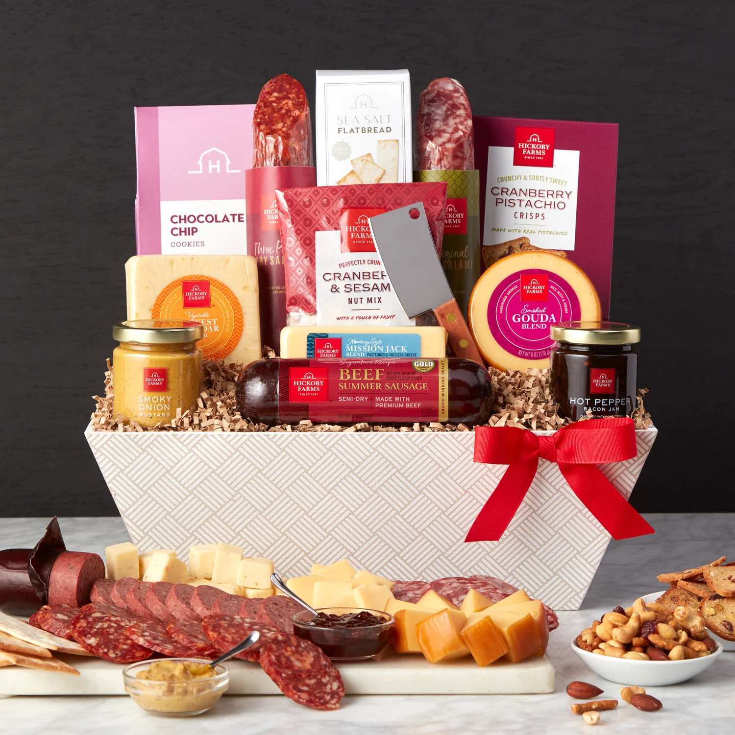 Deluxe Charcuterie Gift Basket 3 Deluxe Charcuterie Gift Basket