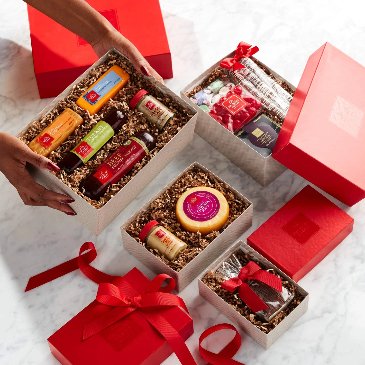 Deluxe Sweet & Savory Gift Tower 6 Deluxe Sweet & Savory Gift Tower - Image 4