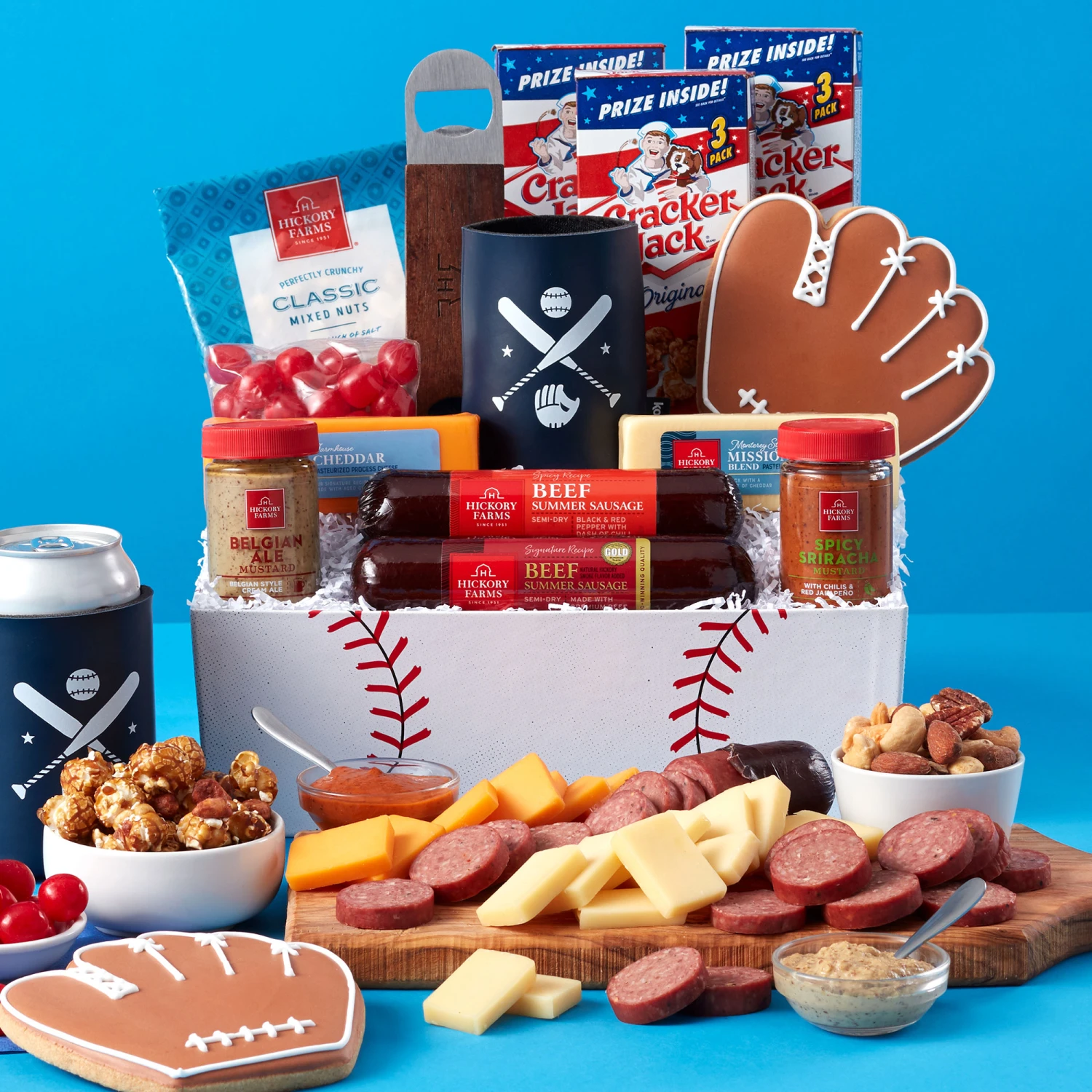 Home Run Gift Basket 3 Home Run Gift Basket