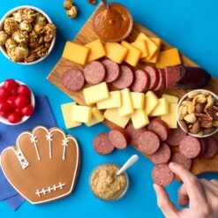 Home Run Gift Basket -Hickory Farms Elegant Shop fathers day home run gift basket 006852 2 2