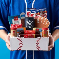 Home Run Gift Basket -Hickory Farms Elegant Shop fathers day home run gift basket 006852 3 2
