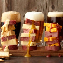Signature Summer Sausage Flight -Hickory Farms Elegant Shop flights 8785 17165 17127 1