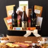 Grand California Wine Gift Basket -Hickory Farms Elegant Shop grand california wine gift basket 004452 dk 1 2
