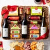 Grand Wine Party Gift Basket -Hickory Farms Elegant Shop grand wine party gift basket 002628 1 2