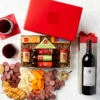 Hearty Bites & Cabernet Gift Set 1 Hearty Bites & Cabernet Gift Set -Hickory Farms Elegant Shop hearty bites cabernet gift set 011073 2