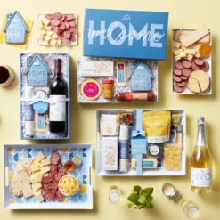 Happy Housewarming Gift Set With Wine 26 Happy Housewarming Gift Set With Wine -Hickory Farms Elegant Shop housewarming comp 001379 001381 001380 1