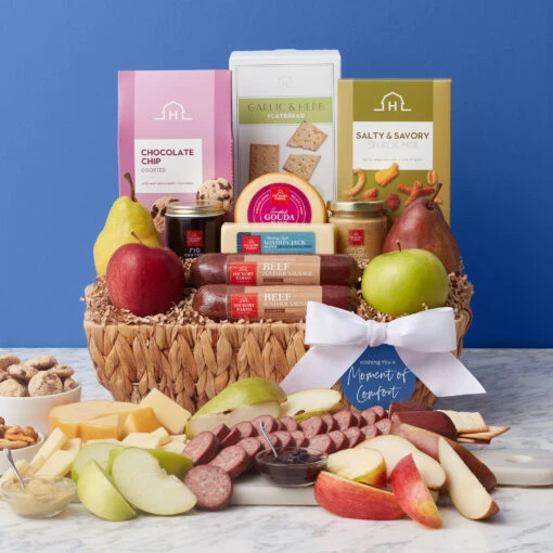 Moment Of Comfort Fruit Gift Basket -Hickory Farms Elegant Shop moment of comfort fruit gift basket 006962 1 4