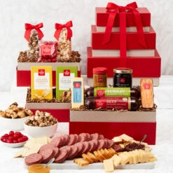 Premium Sweet & Savory Gift Tower
