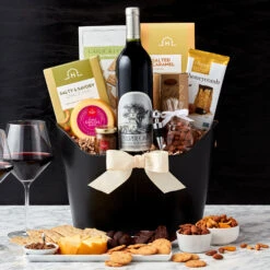Silver Oak Wine Gift Basket
