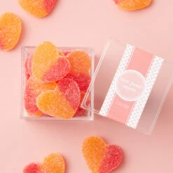 Celebration Sparkling Rosé & Snack Collection -Hickory Farms Elegant Shop sour peach hearts 002539 002519 alt