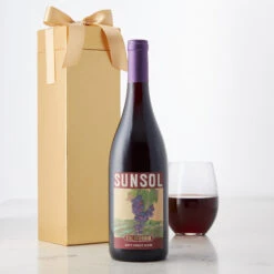 California Wine Trio Gift Set -Hickory Farms Elegant Shop sunsol california pinot noir 6593 3