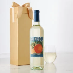 White Wine & Cheese Board Gift Set -Hickory Farms Elegant Shop sunsol california sauvignon blanc 6591