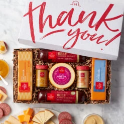 Thank You Summer Sausage & Cheese Gift Box